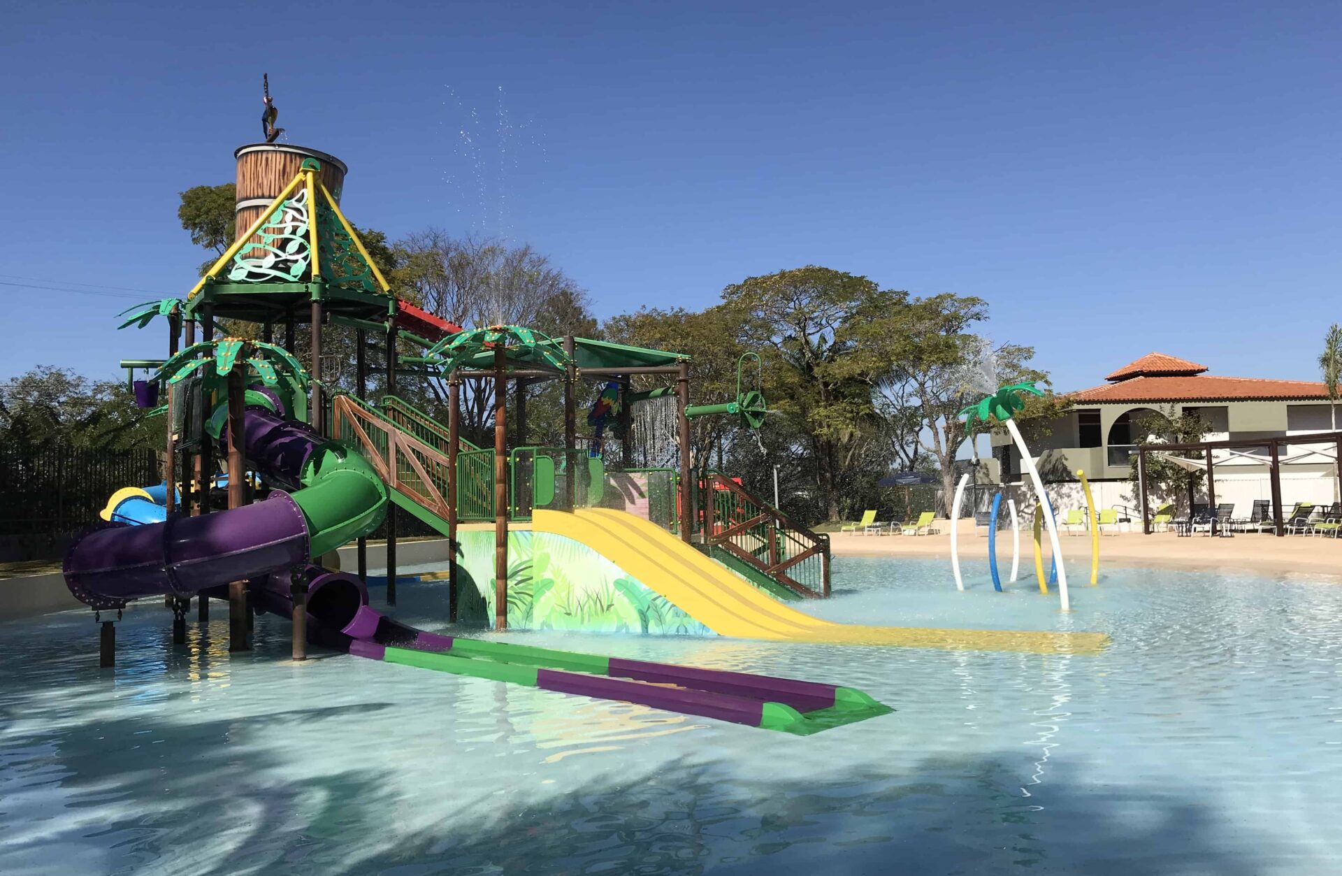 termas e parques para crianças