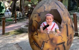 Mundo dos Dinossauros: área especial do Zoológico de São Paulo para visitar com crianças