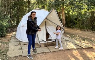 Atibaia: primeira experiência de acampamento com criança
