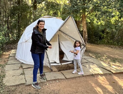 Atibaia: primeira experiência de acampamento com criança
