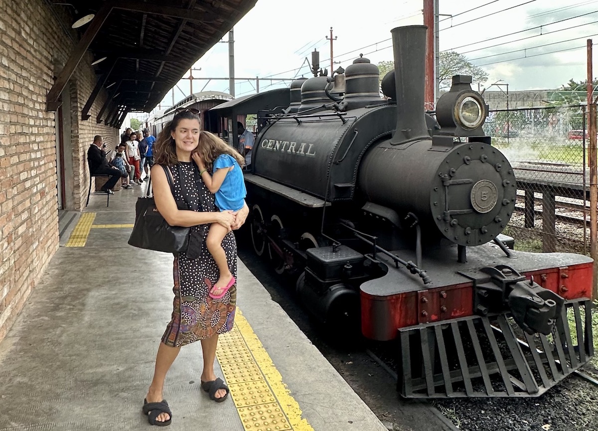 🚂 Maria Fumaça em São Paulo no @Museu da Imigração , Mooca. #trem #ma