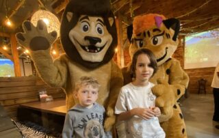 Mundo Animal: restaurante com temática selva para ir com crianças