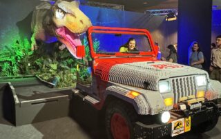 Lego Jurassic Park: exposição interativa para ir com crianças em SP