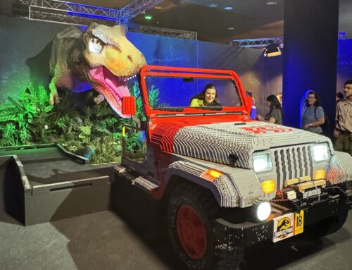 Lego Jurassic Park: exposição interativa para ir com crianças em SP